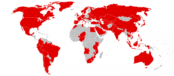 Areas affected by WannaCry Ransomware