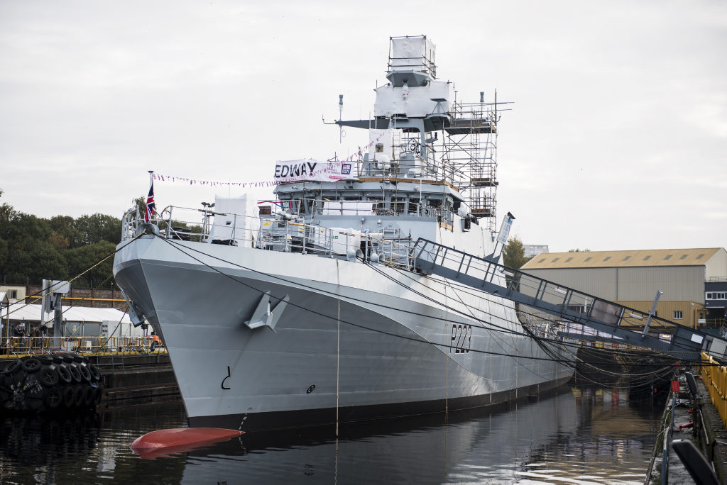 A new Royal Navy Offshore Patrol Vessel (OPV) has been named in Scotland today